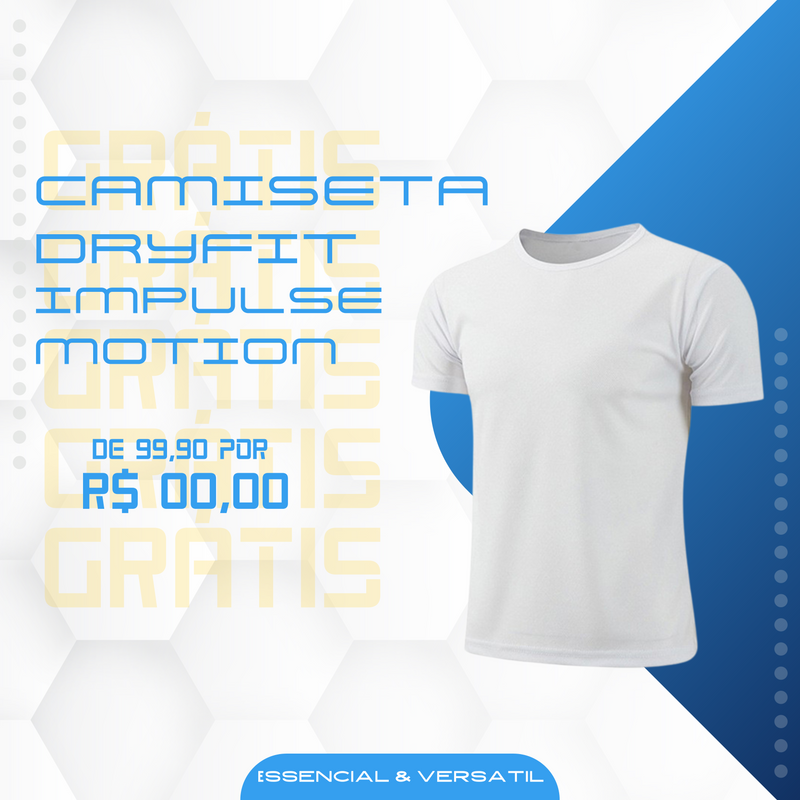 Bermuda compressão ImpulseMotion | Brinde 1 Camiseta DryFit ImpulseMotion